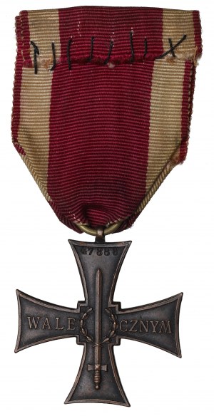 II RP, Croix de la Vaillance 1920 - 