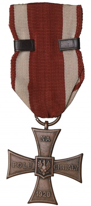 II RP, Croix de la Vaillance 1920 Knedler - numéroté