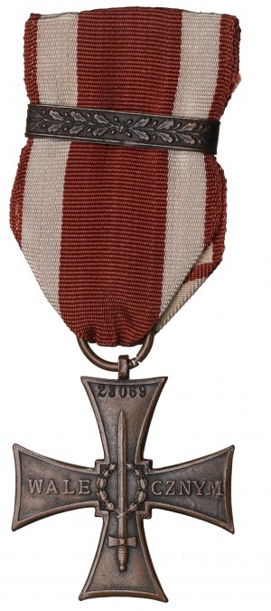 II RP, Croix de la Vaillance 1920 Knedler - numéroté