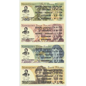 III RP, Kościuszkovo povstanie tlačená brožúra bankoviek