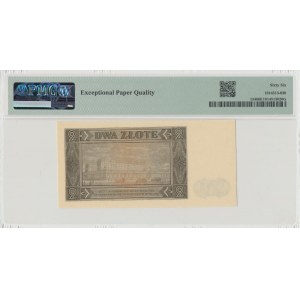 PRL, 2 zloty 1948 CF - PMG 66 EPQ