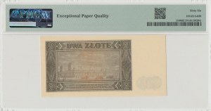 PRL, 2 zloty 1948 CF - PMG 66 EPQ