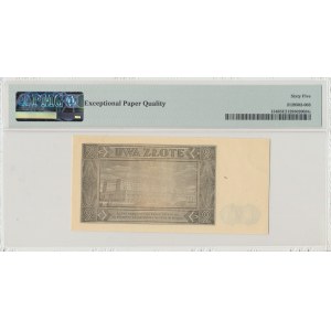 PRL, 2 zloty 1948 BR - PMG 65 EPQ