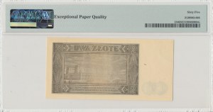 PRL, 2 zloty 1948 BR - PMG 65 EPQ