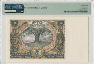 II RP, 100 złotych 1934 C.D. - PMG 67EPQ