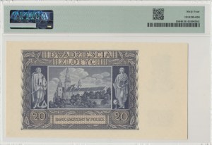 GG, 20 zloty 1940 G - PMG 64