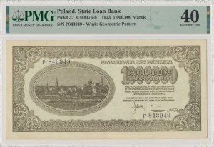 II RP, 1 million Polish marks 1923 P - PMG 40