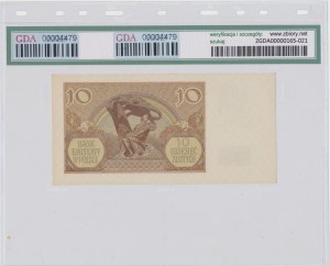 GG, 10 złotych 1940 - L - GDA 65EPQ