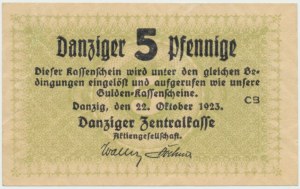 Danzig, 5. Februar 1923 - 22. Oktober