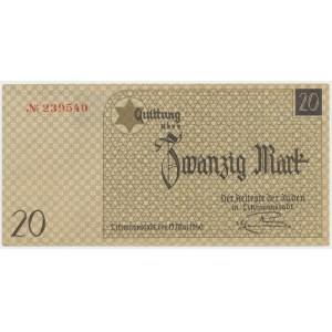 Litzammstadt Getto, 20 mark 1940 - PMG 64