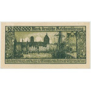 Danzica, 10 milioni di marchi 1923
