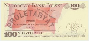 People's Republic of Poland, 100 gold 1979 GS