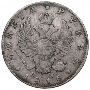 Russland, Alexander I., Rubel 1816