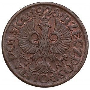 II Republic of Poland, 1 groschen 1928