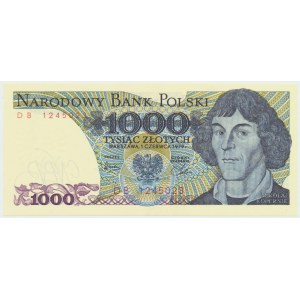 Repubblica Popolare di Polonia, 1000 zloty 1979 DB