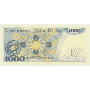 République populaire de Pologne, 1000 zloty 1979 DB