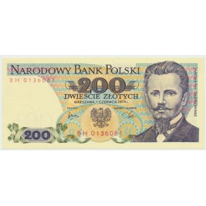 PRL, 200 złotych 1979 BH