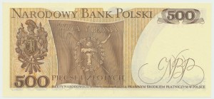 République populaire de Pologne, 500 zlotys 1979 BT