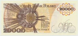 People's Republic of Poland, 20000 zloty 1989 C