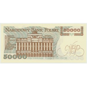 PRL, 50000 złotych 1989 D