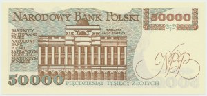 PRL, 50000 złotych 1989 D