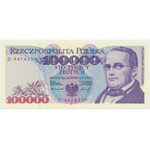 100.000 złotych 1993 D