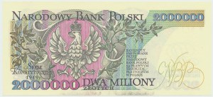 2 mln złotych 1992 B