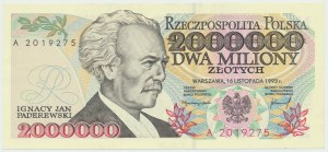 2 milioni di euro 1993 A