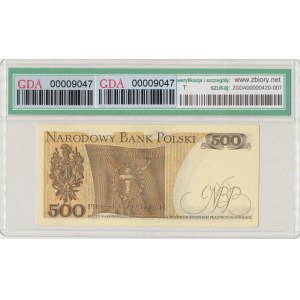 PRL, 500 zloty 1976 AE - GDA 65EPQ