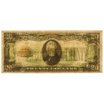 USA, 20 USD 1928, séria A, ZLATÝ CERTIFIKÁT, Woods &amp; Mellon