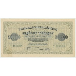 II RP, 500 000 poľských mariek 1923 T