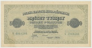 II RP, 500 000 polnische Mark 1923 T