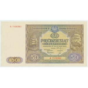 PRL, 50 zloty 1946 A