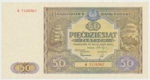 PRL, 50 złotych 1946 A