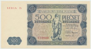 PRL, 500 złotych 1947 E2