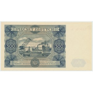 PRL, 500 złotych 1947 E2