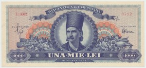 Romania, 1000 lei 1948