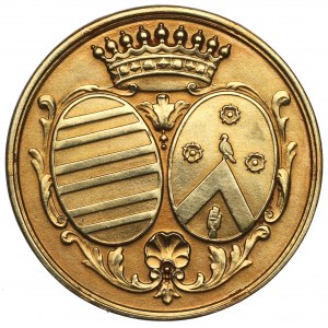 Francie, medaile hraběnky du Barry - milenky Ludvíka XV.
