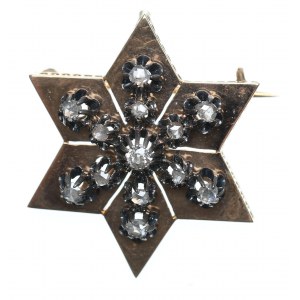 Europe, Brooch pendant with diamonds