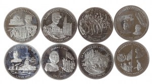 France, Commemorative Medal Set