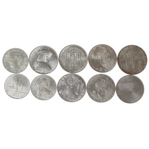 Austria, 25-100 shillings set