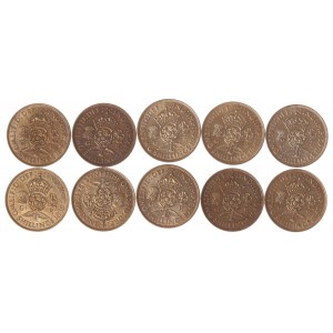 United Kingdom, Set of 2 shillings