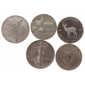 Set di monete da un'oncia