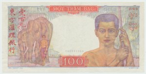 Indočína, 100 piastrů 1949 - 1954