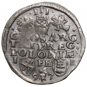 Zygmunt III Waza, Trojak 1597, Poznań - nieopisany