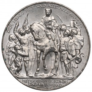 Německo, Prusko, 3. března 1913 - 100 let od vítězství u Lipska