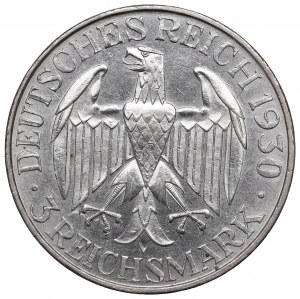 Deutschland, Weimarer Republik, 3 Mark 1930 G, Graf Zeppelin