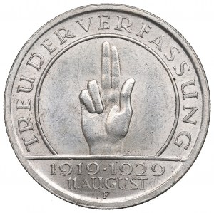 Německo, Výmarská republika, 5 značek 1929 F