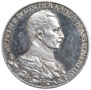 Germany, Preussen, 3 mark 1913 - PROOF 25 years of Wilhelm II reign