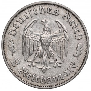 Germany, 2 mark 1934 Schiller F